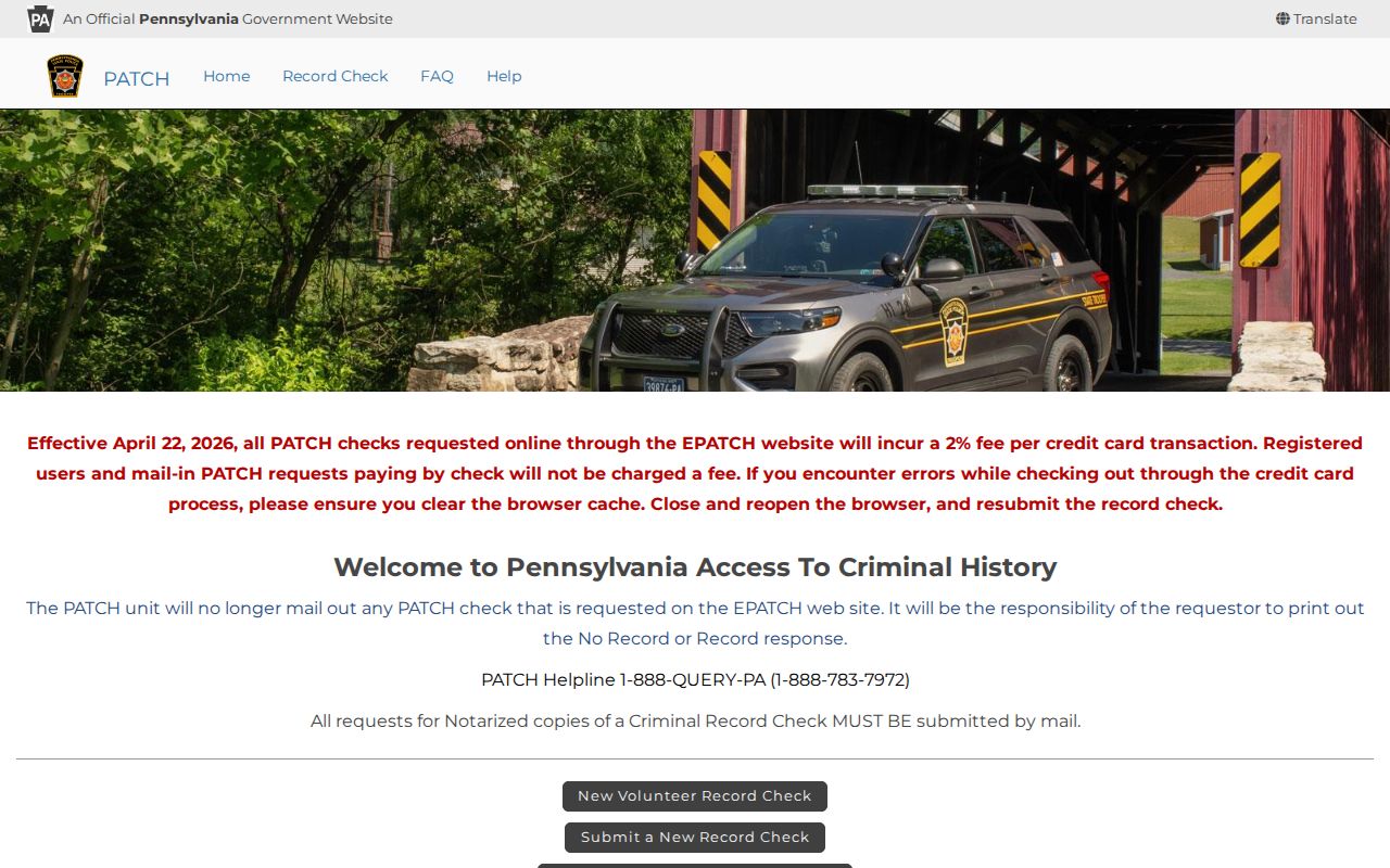 Clinton County arrest history lookup through Pennsylvania PATCH